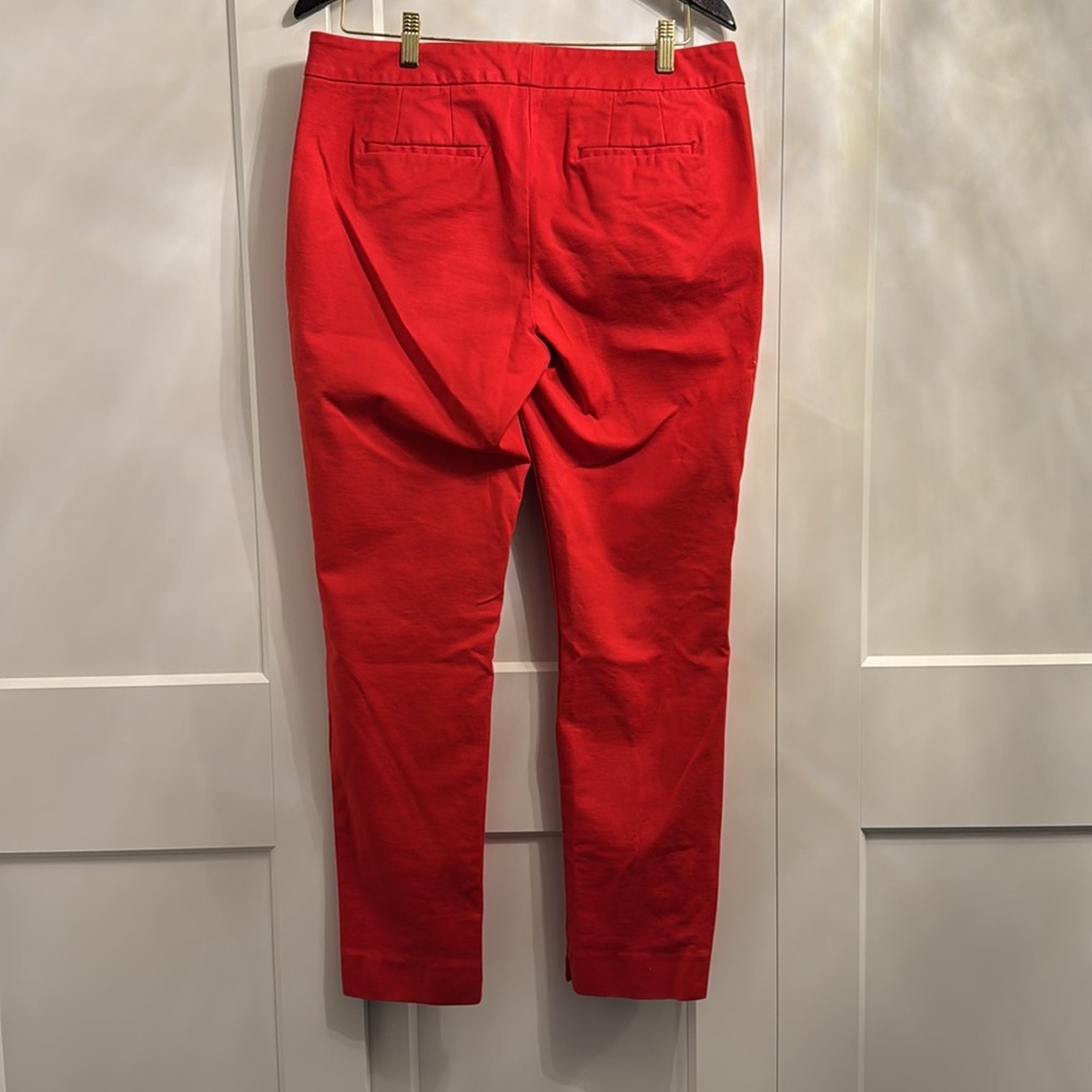 Boden Richmond 7/8 trousers Red Size 10R - Picture 4 of 5
